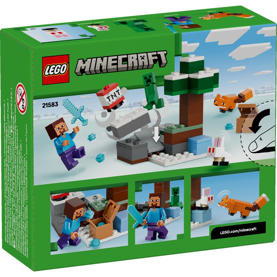 LEGO Minecraft Steve's Taiga Adventure 21583
