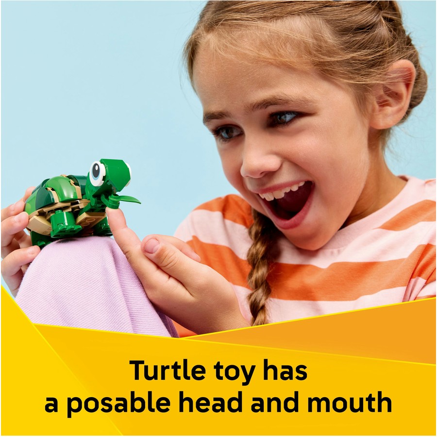 LEGO Creator 3 in 1: Turtle with a Water Lily Flower 31377