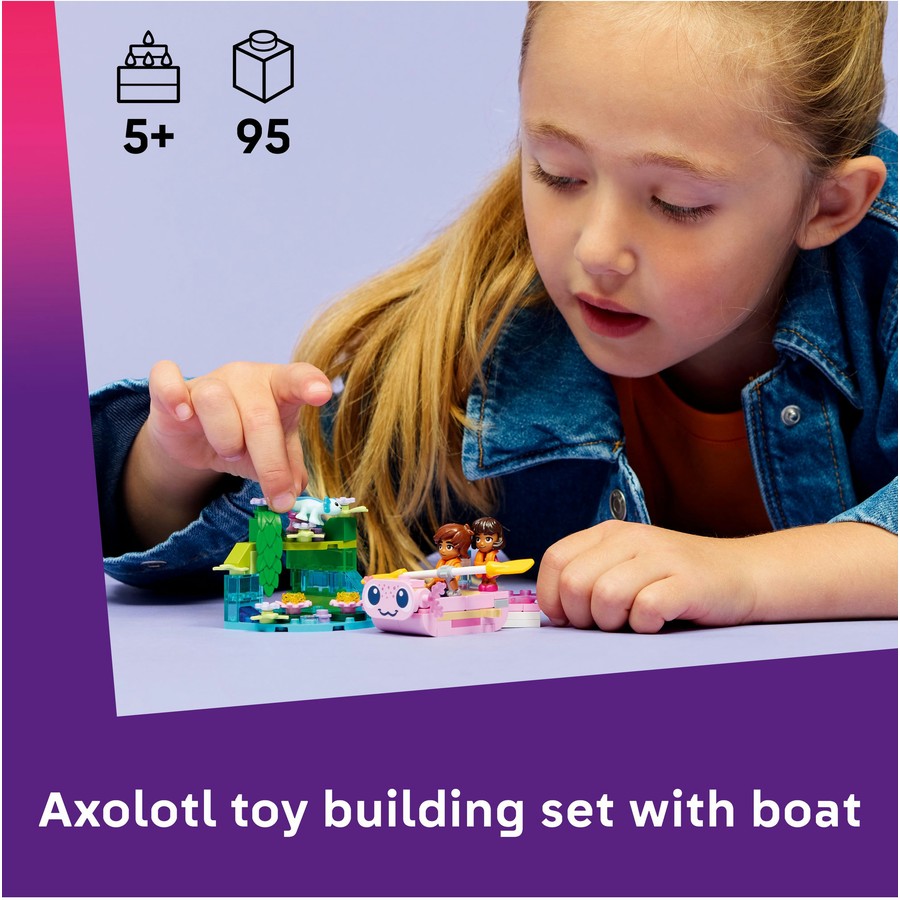 LEGO Friends Axolotl Adventure Boat 42681