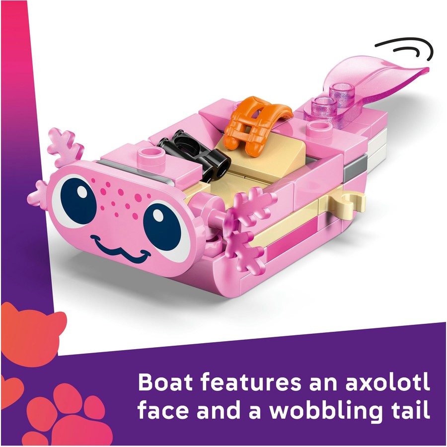 LEGO Friends Axolotl Adventure Boat 42681