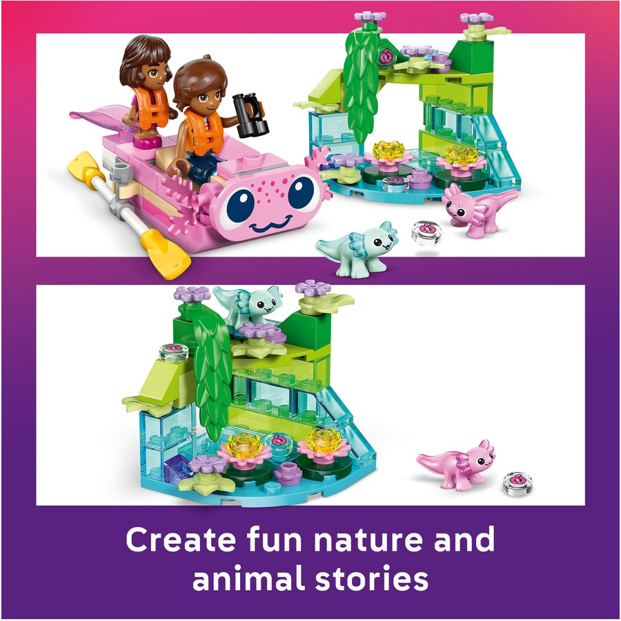 LEGO Friends Axolotl Adventure Boat 42681