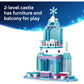 LEGO Disney Elsa’s Ice Castle & Snow Ride Adventure 43281