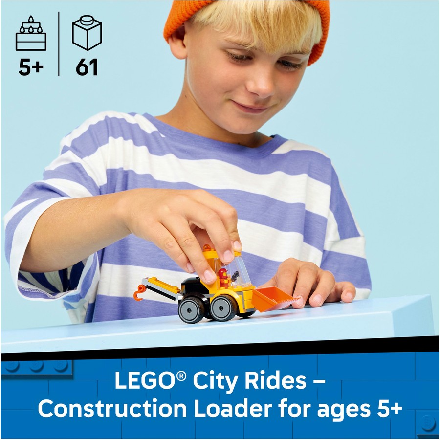 LEGO City Rides Construction Loader 60483