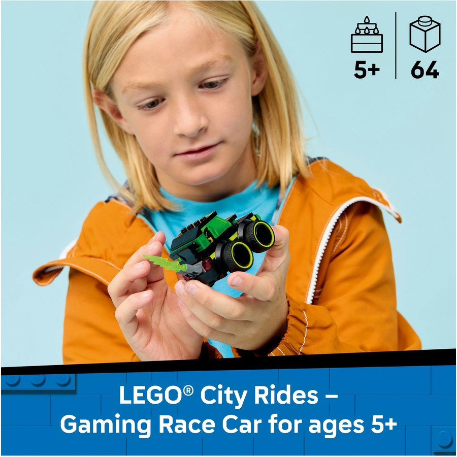 LEGO City Rides Gaming Race Car 60484