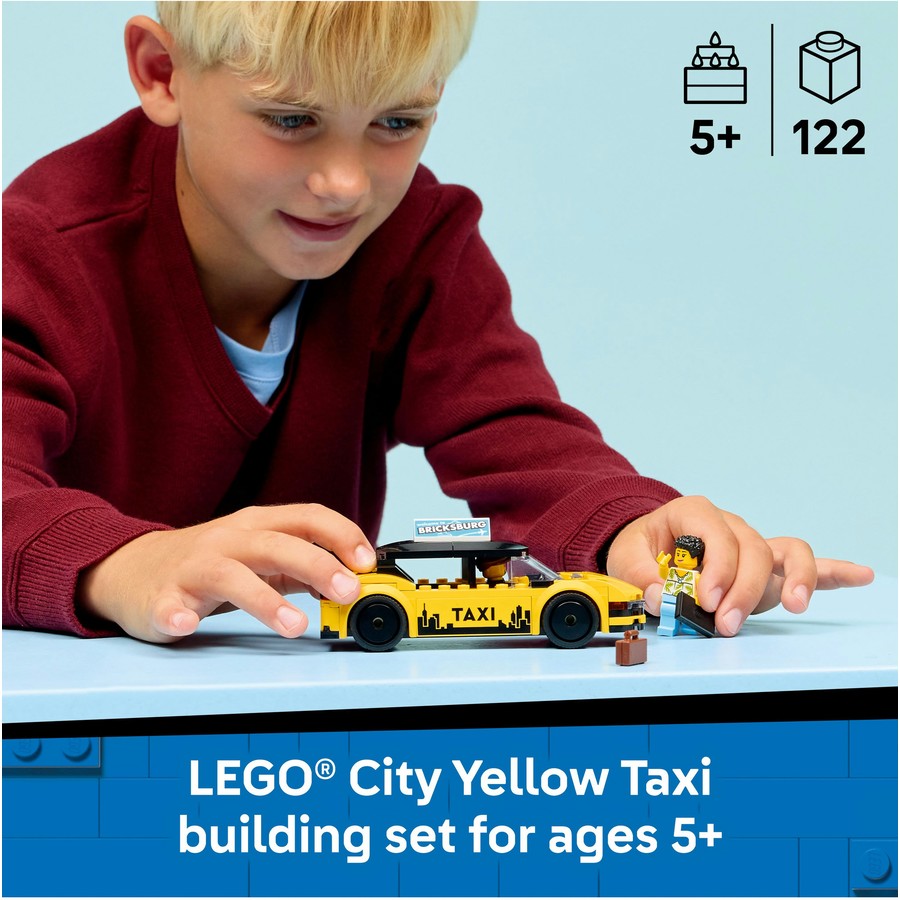 LEGO City Yellow Taxi 60487