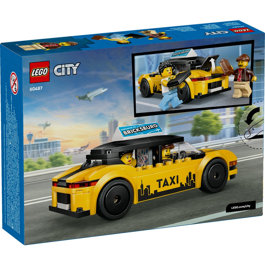 LEGO City Yellow Taxi 60487