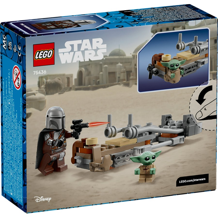 LEGO Star Wars The Mandalorian & Grogu's Speeder Bike 75436