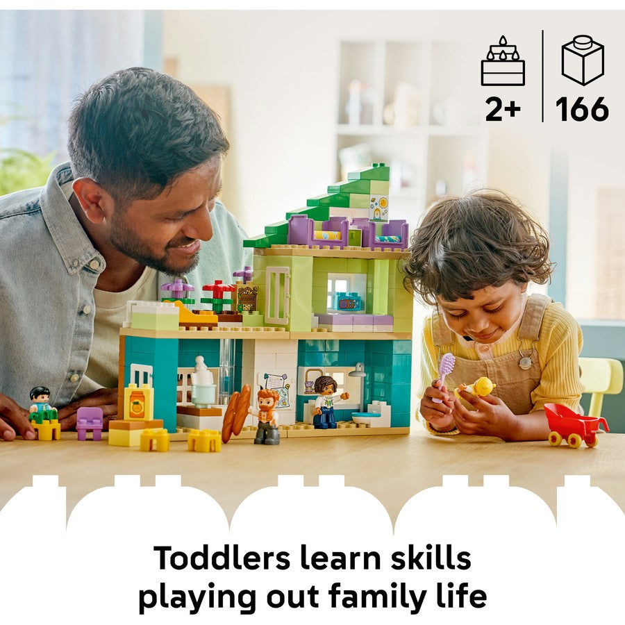 DUPLO by LEGO 3 in 1 Modern Family House with Figures 10470