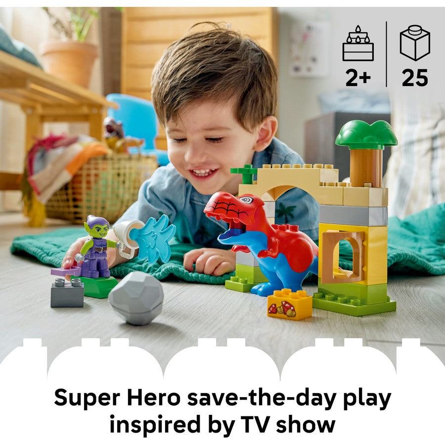 DUPLO by LEGO Marvel Dinosaur Spidey-Rex vs. Green Goblin 10463