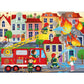Sassi 3D Puzzle and Book Set - Learn Shapes with Firefighters