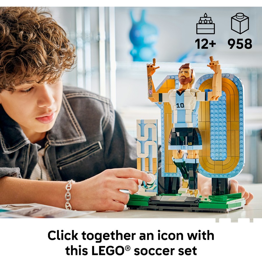 LEGO Editions Football Legend Lionel Messi 43015