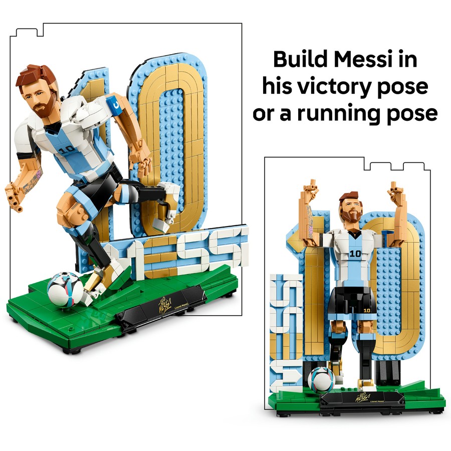 LEGO Editions Football Legend Lionel Messi 43015