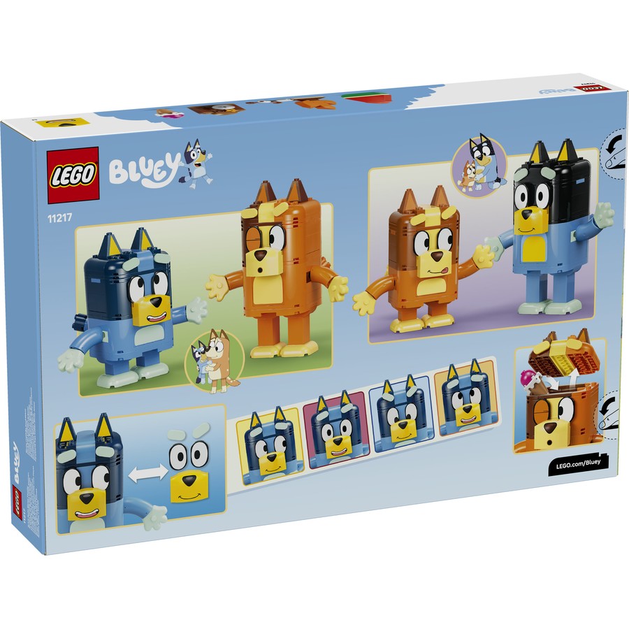 LEGO Brick-Built Bluey Family 11217