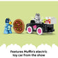 DUPLO by LEGO Pizza Girls with Muffin and Bluey 10469