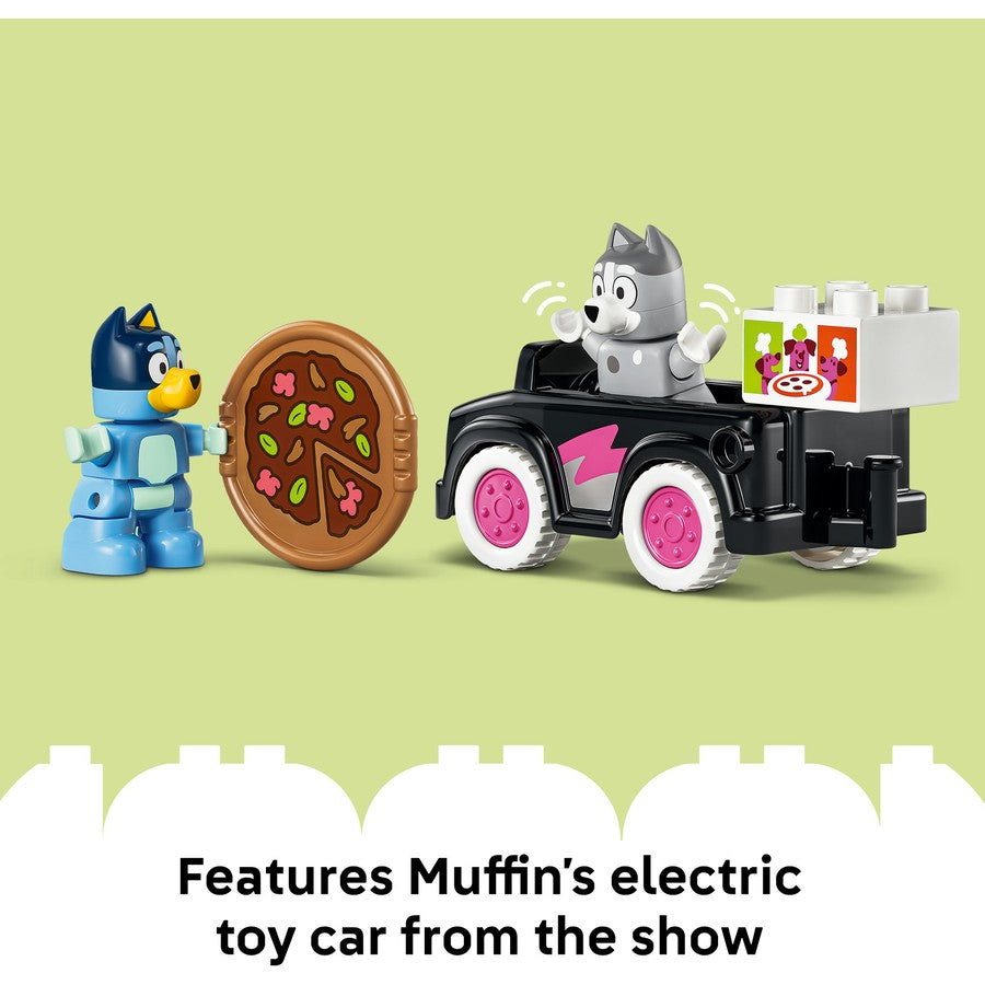 DUPLO by LEGO Pizza Girls with Muffin and Bluey 10469