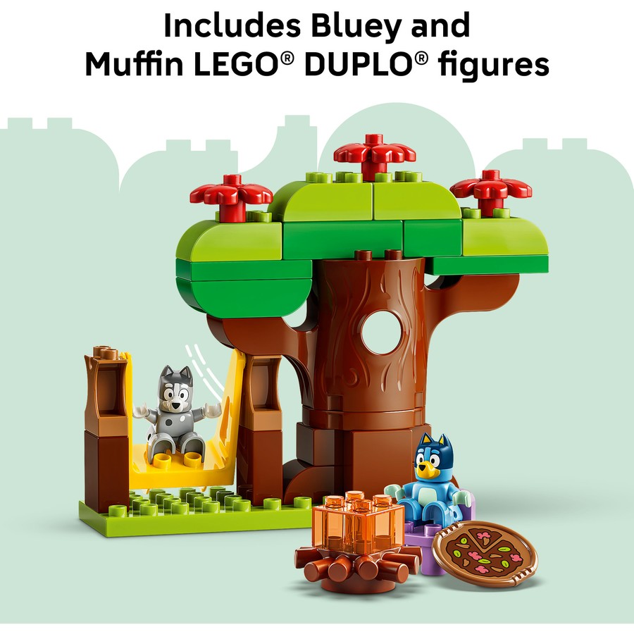 DUPLO by LEGO Pizza Girls with Muffin and Bluey 10469