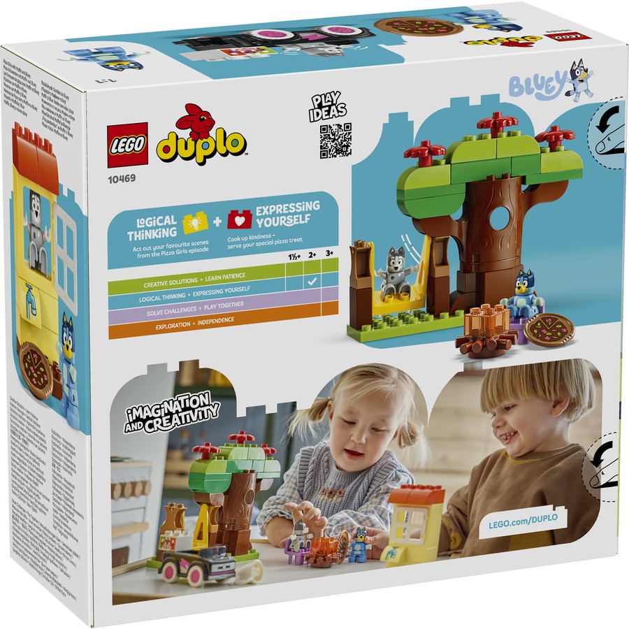 DUPLO by LEGO Pizza Girls with Muffin and Bluey 10469