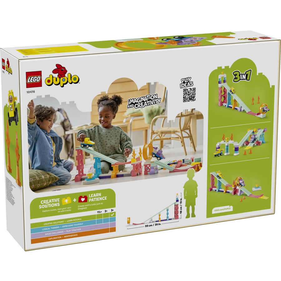 DUPLO by LEGO 3 in 1 Creative Ramps with Vehicles 10478