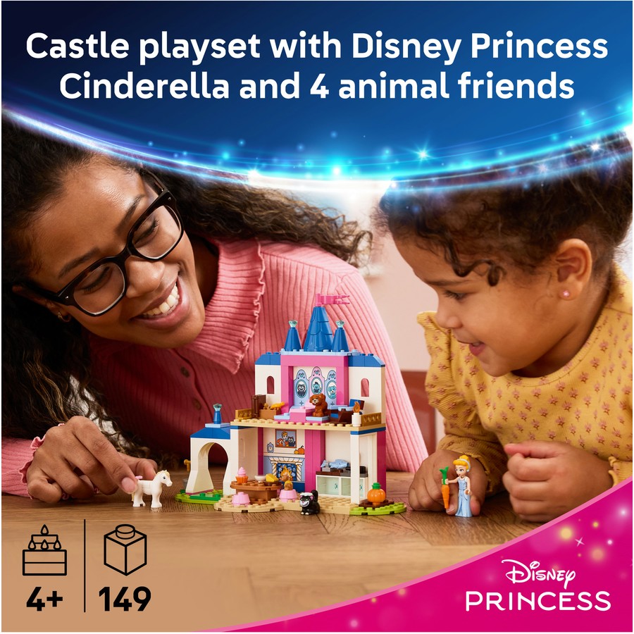 LEGO Disney Cinderella Animal Friends Castle 43283