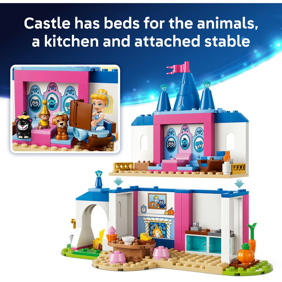 LEGO Disney Cinderella Animal Friends Castle 43283