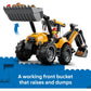 LEGO City Yellow Backhoe Loader 60480