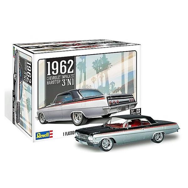 Revell '62 Chevy Impala Hard Top 3in1 1:25 - 14466