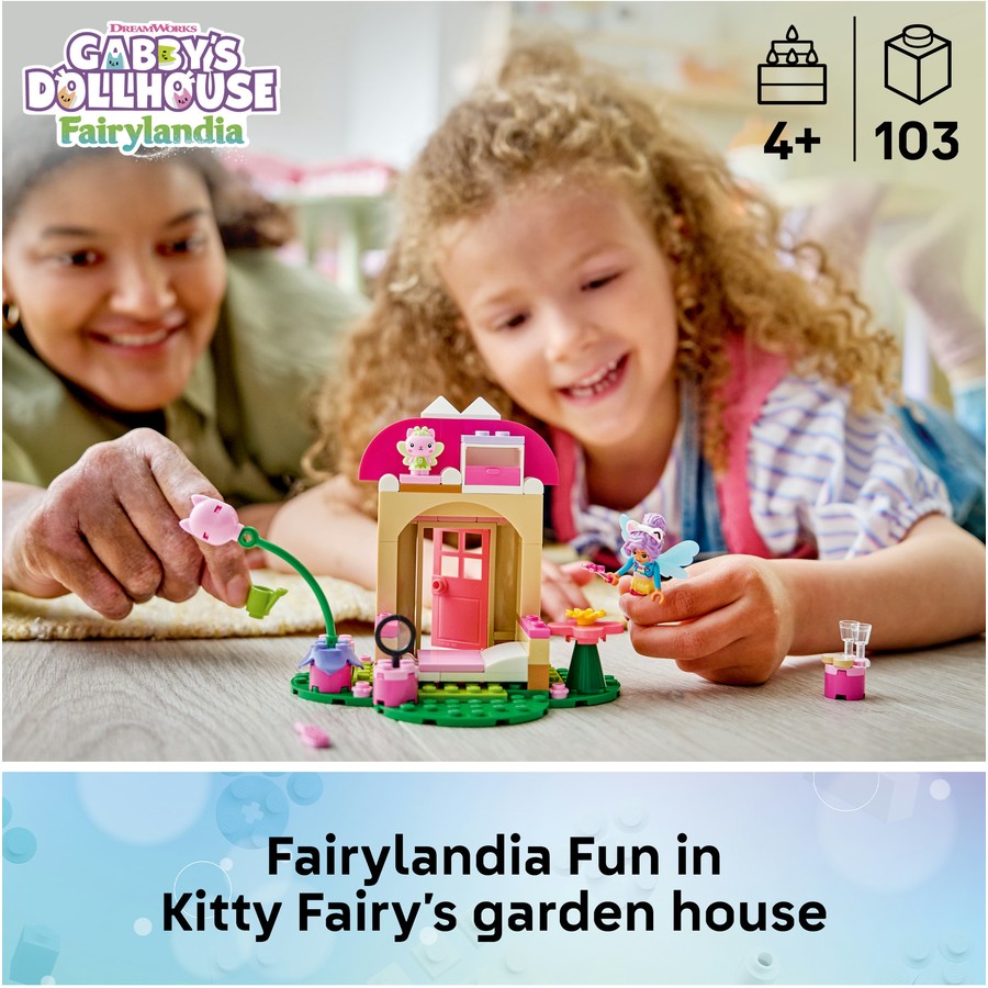 LEGO Gabby’s Dollhouse Kitty Fairy's Garden House 11212
