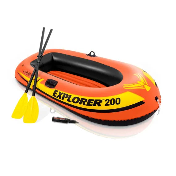 Intex Inflatable Explorer 200 Boat Set