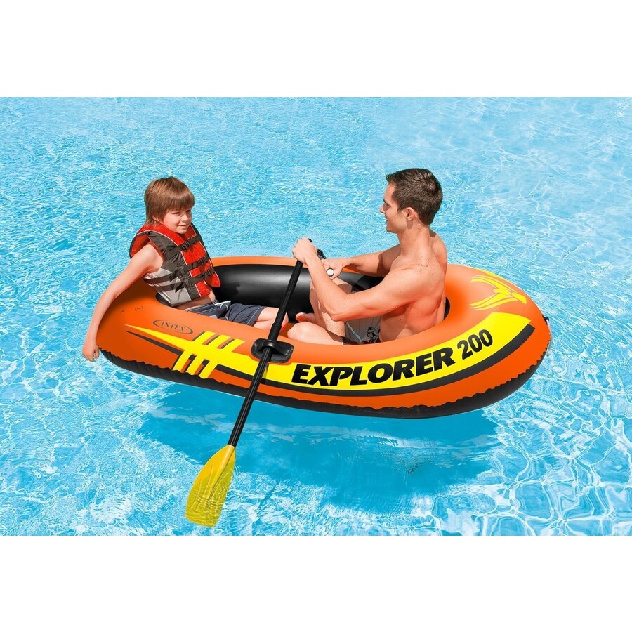 Intex Inflatable Explorer 200 Boat Set