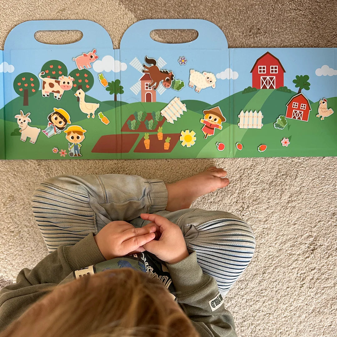 My Creative Box - Magnetic Play Set | Farm Friends
