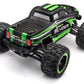 Blackzon Slyder MT 1/16 4WD Electric Remote Control Monster Truck - Green 540100