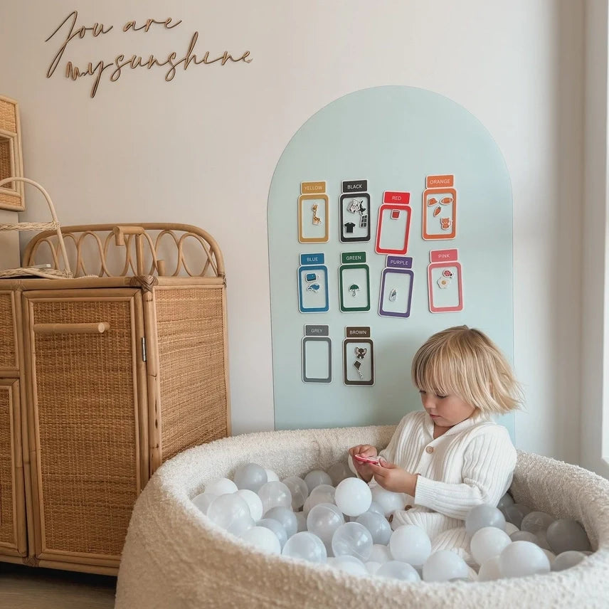 SmartyPals - Magnetic Playwall | Magnetic Wall Decal for Kids & Playrooms