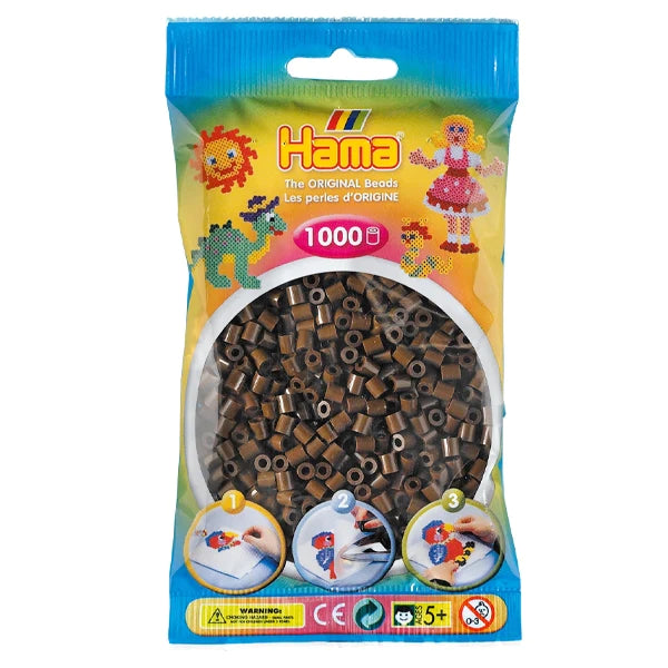 Hama Beads Bag Brown 1,000