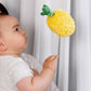 Living Textiles - 2 Pack Mini Market Brunch Stroller Toys | Pineapple & Cherries