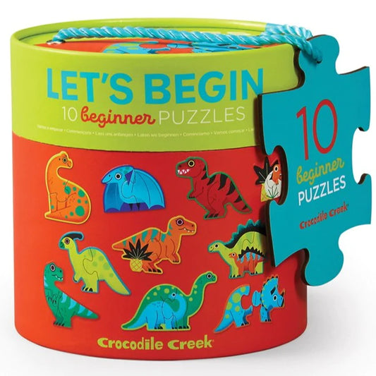 Crocodile Creek - Let’s Begin Puzzle - Dinosaurs
