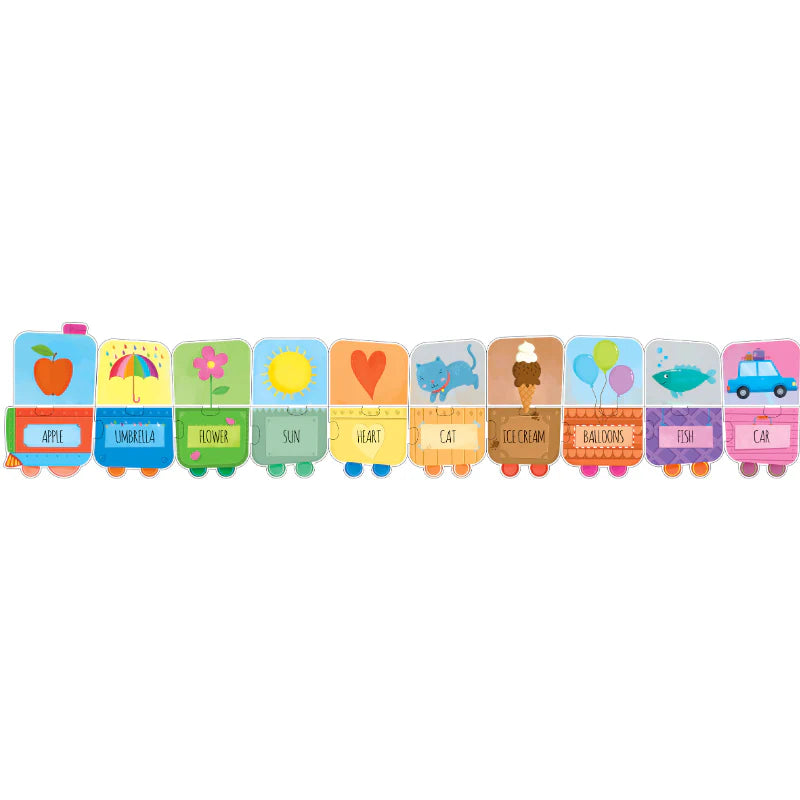 Sassi My First Words STEAM Puzzle & Book Set