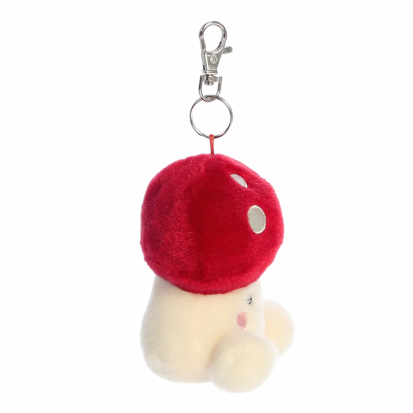 Palm Pals Clip-On Keychain - Amanita Mushroom