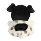 Palm Pals - Snorkels Black & White Dog