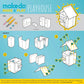 Makedo Create Kit - Cardboard Construction Toolkit