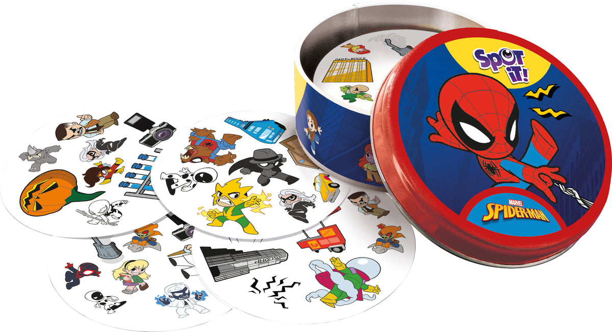 Spot It Game: Spiderman