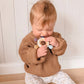 Living Textiles - Multi-Surface Teething Wheel | Steel Blue