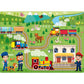Sassi 3D Puzzle and Book Set - Learn Shapes | Train