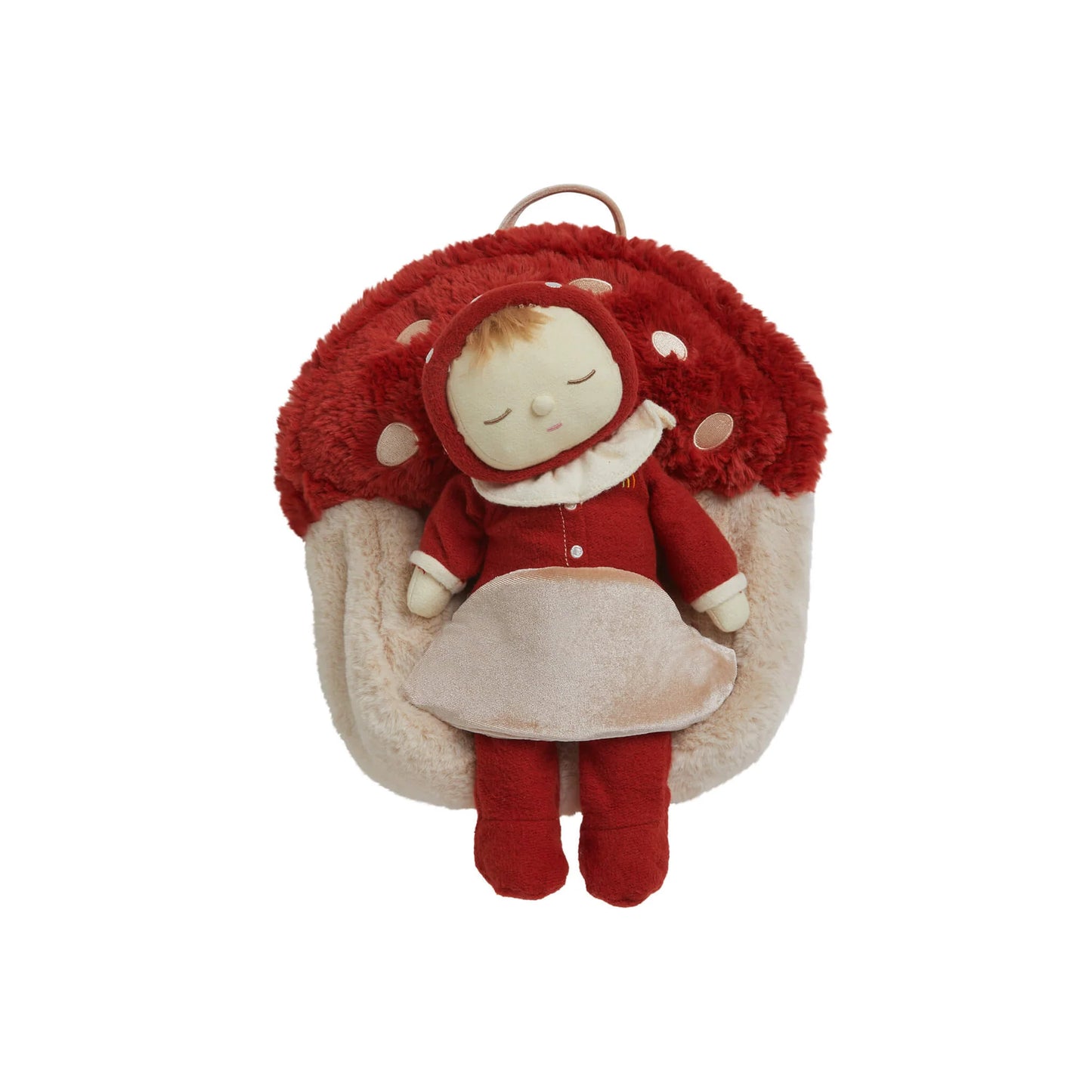 Olli Ella - Hopalong Mushroom Backpack - Red