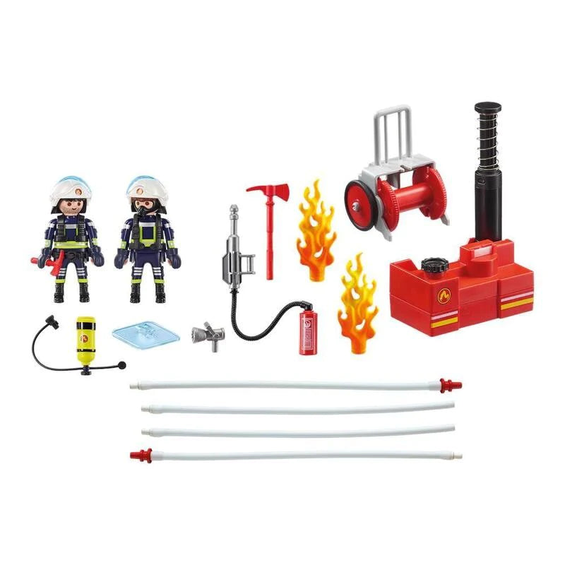 Playmobil Firefighters with Water Pump 9468