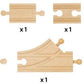 BRIO Starter Track Pack - 12 Pieces