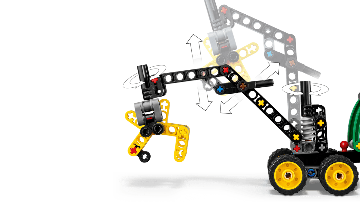 LEGO Technic John Deere 1470H Wheeled Harvester 42218