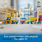 LEGO City Construction Trucks and Wrecking Ball Crane 60391