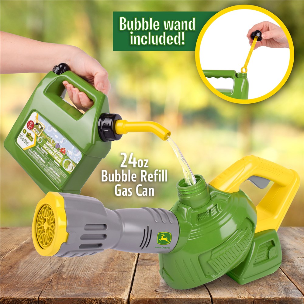 John Deere - Bubble 'N' Fun Leaf Blower with Jerry Can
