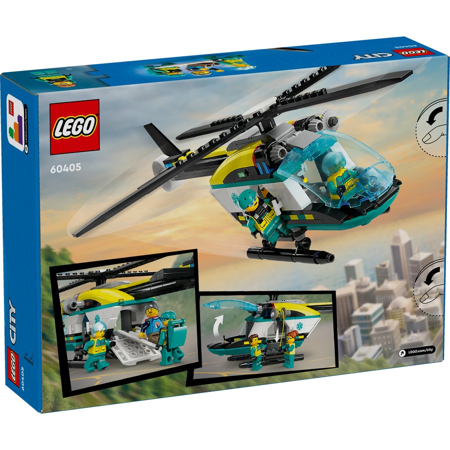 LEGO City Emergency Rescue Helicopter 60405
