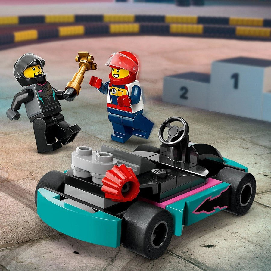 LEGO City Go-Karts and Race Drivers 60400 – K and K Creative Toys